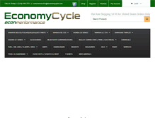 Tablet Screenshot of economycycle.com